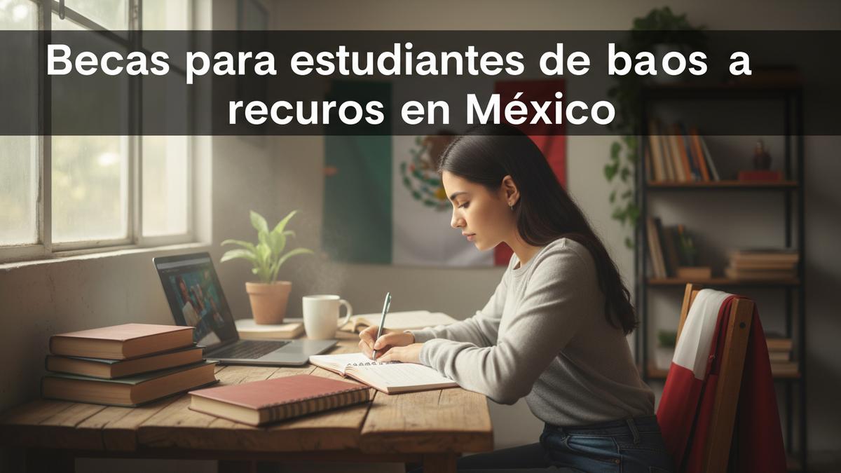 Becas para estudiantes de bajos recursos en México