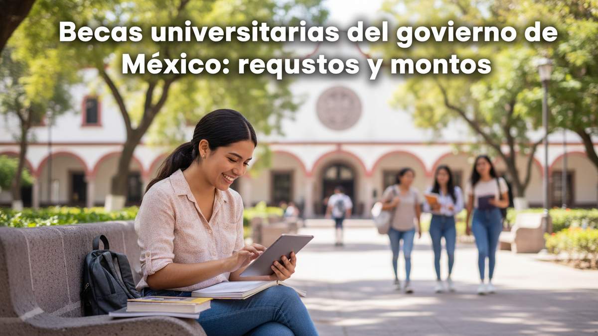 Becas universitarias del gobierno de México: requisitos y montos