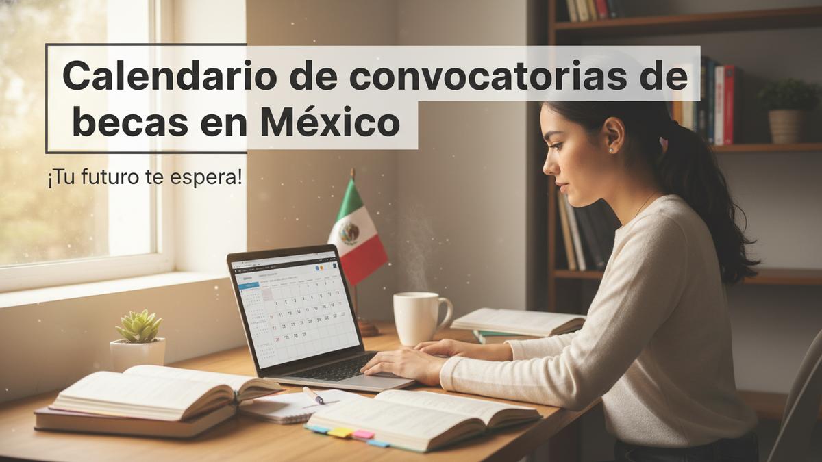 Calendario de convocatorias de becas en México